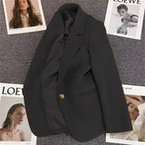Toloer 2024 The New Green Suit Jacket Female Net Red Fashion Versatile Spring And Autumn Temperament Small Suit-Outfit