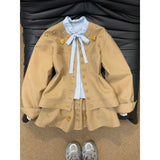 Wear And Set 2025 Light Spring Small Senior Sense College Style Korean Dress