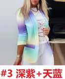 And Winter Women's Long-Sleeved Small Suit 2025 New Gradient OL Temperament Professional Repair