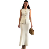 Summer New Women's Fashion Bodysuit Body Armor Solid Dress Dress Dress