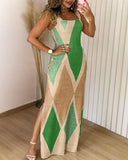 Fashion Casual Printed Dress Women's