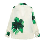 Summer Casual Printing Trouser Set New Women's Hanging