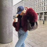 Autumn And Winter New Street Breeze Fur Short