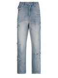 vintage boyfriend jeans with star