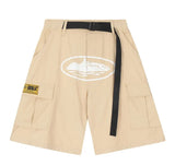 Style CORTEIZ Alcatraz Printing Work Clothes Leisure Shorts High Street Leisure Multi-Pocket Men's And Women's Shorts-Outfit