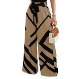 Women's Clothing With Wide-Legged Commuter