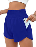 Women's Sports Shorts Quick-Dry Loose Leisure High-Waist Side Zipper Fitness Yoga Three-Point Shorts-Outfit