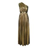 Folds High-Rise Side Zipper Party Dress Long Dress Dress Dress Long Dress