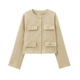 Women's Autumn And Winter Fashion New 15 Color Jacket Small Scent Style Short Suit