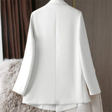 Toloer Suit Jacket Female Spring And Autumn 2024 New Small Spring And Autumn Suit Jacket Temperament Korean Version Casual Women-Outfit