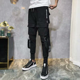 And Autumn Chao Brand Ins Super Hot Pants Male Korean Version Of Fashion Style Streamers Work Pants Casual Pants Harlan Pants Bf-Outfit