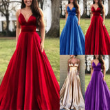 2025 New Women's Wish Sexy V-Neck Dress Suspension Evening