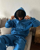Foaming Pattern Hoodie Men Y2k New Street Popular Hip Hop Top Harajuku Retro Casual Loose Sweatshirts Unisex Oversized