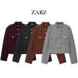 Homemade New Women's Fashion Classic Soft Short Jacket Jacket