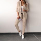 New Fashion Casual Suit Suit Women's Two-Piece