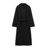 Women's Autumn Classic New Double Buckle Belt Long Hair