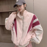 Vintage Patchwork Collar Neck Jacket-Outfit