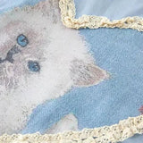 Girl Cat Heart Mini