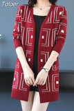 Cardigans Long Sleeve Casual V Neck Loose Knitted Korean Style Sweater Coat Spring Autumn Fashion Tops New