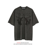 New Men's And Women's Retro Tops Loose Street National Tide Movement Y2kt Shirt
