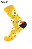 Funny Socks Women &men New 2023 Cute Autumn Winter New Year Santa Claus Christmas Fruit Animal Fish Happy Socks