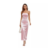 Women's Solid-Colored Tight-Back-Sined