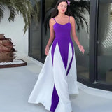 Summer New Fashion Match Gilled Waist Palette Sling