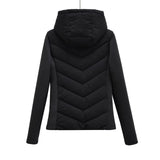 Women's Clothing 2025 Autumn And Winter 2025 New Slim Slim Hooded Cotton Jacket