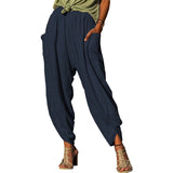 Casual Summer Bloomers Loose Cotton Linen