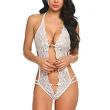 Exploding Ebay Lingerie Lace Sexy Temptation Transparent Conjoined