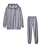 Autumn Wish Women's Clothing Hot Fashion Casual Sweatwear Lady Two Sets Of
