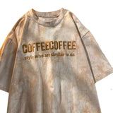 Toloer Top Embroidered Letters Lovers Girlfriends Short-Sleeved T-Shirt Female 2023 Summer Loose Student Top Women's