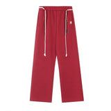 Toloer Jazz Dance Hip Hop Sports Pants Female Autumn And Winter Straight Loose Hip-Hop Lovers Wide Leg