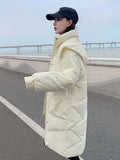 -20 degrees Winter Women Long Parkas Jackets Casual Hooded Thick Warm Windproof Parkas Coat Fashion Female