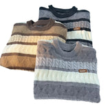 Design Round Collar Hooded Long-Sleeved Sweater Women's Autumn And Winter Wear Loose Sweet Knitted Bottom