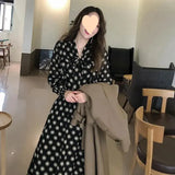 This Year Popular Windbreaker 2024 New Spring Dress Fall Feeling In The Long Coat Female Over The Knee Temperament Goddess Fan Ying Lun Wind-Outfit