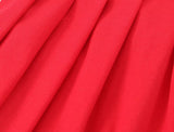 Women's Red Embroidery Sling Dress