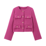 Women's Autumn And Winter Fashion New 15 Color Jacket Small Scent Style Short Suit