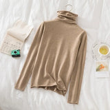 Turtleneck Sweaters 2021 Autumn Winter Sweater Knitted Pullover Long Sleeve Women Sweaters Tops Jumper Pull Femme