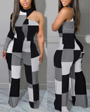 Independent Station New Fashion Printed One-Sleeved One-Sleeved Women's Trousers From Stock-Outfit