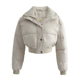 Casual Short padded Jacket-Outfit