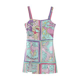 Women's Printed Hanging Dress