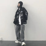 HipHop Baseball Jackets Clothes Gothic Streetwear Bomber Varsity Outerwear Black Basic Jacket Women 2020 Clothing Plus Size