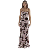 Spring And Summer New Women's Fashion Sling Sexy Outback Slim Print Bag Hip Dress-Outfit