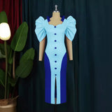 Design Sensing Sexy V-Neck Folded Open Skirt Party Party Evening Dress Dress Dress Dress Dress Dress