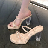 Net Red Word With Fairy Wind Height Single Shoes Small Tall With Skirts With High Height