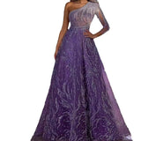 New Spring-Summer Women's Evening Dress Sprinkled Gold Sleeve Open-Sleeve Open Dress Dress Dress Dress