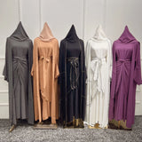 Cotton Blend Wear Dress Skirt Three-piece