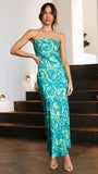 Toloer / Summer 2023 Sexy Hot Girl Flower Print Long Dress