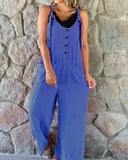 Fashion Casual Button Backs And Pants Women's